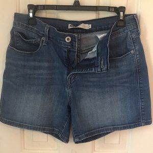 Levi denim shorts